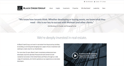 Desktop Screenshot of blackcreekgroup.com